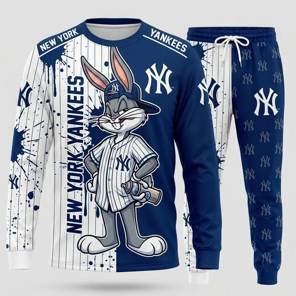 Sport Fan Set — Sweatshirt & Sweatpants Set | All 30 Baseball Teams Available