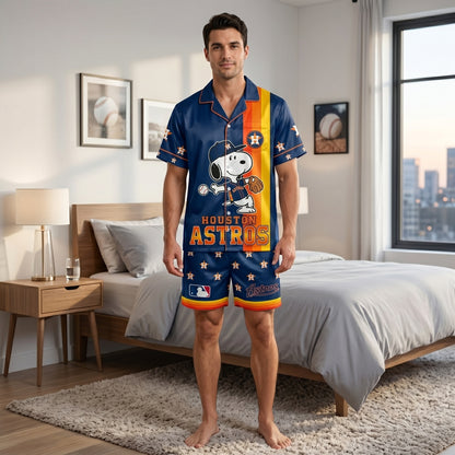 SHORT-SLEEVE PAJAMAS SET FOR SPORT FAN
