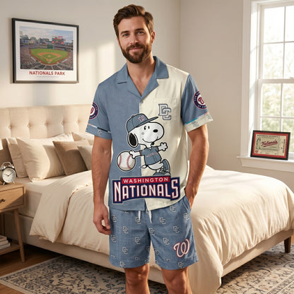 SHORT-SLEEVE PAJAMAS SET FOR SPORT FAN