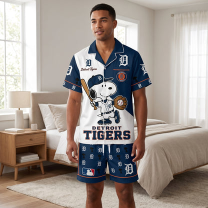 SHORT-SLEEVE PAJAMAS SET FOR SPORT FAN