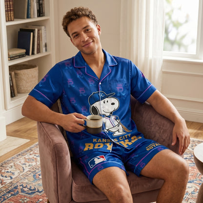 SHORT-SLEEVE PAJAMAS SET FOR SPORT FAN