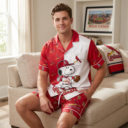 SHORT-SLEEVE PAJAMAS SET FOR SPORT FAN