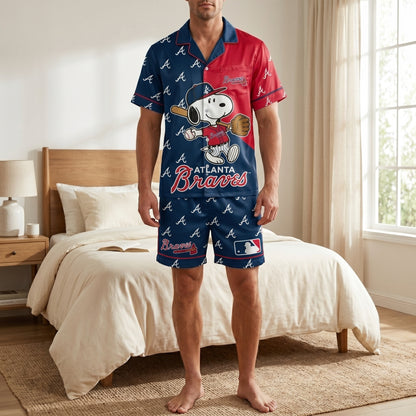 SHORT-SLEEVE PAJAMAS SET FOR SPORT FAN