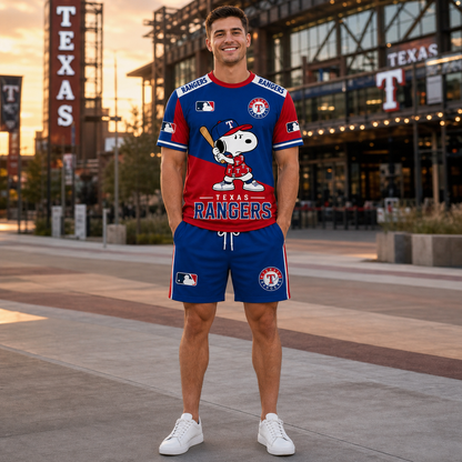 Sport Fan Set — T-Shirt + Shorts | All 30 Teams Available-COMBO GIFTS FOR FAN