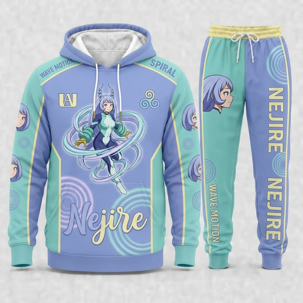Limited Edition Hero Academy Anime Set — Hoodie & Sweatpants | Streetwear Gift - Custom Fan Apparel Image 10
