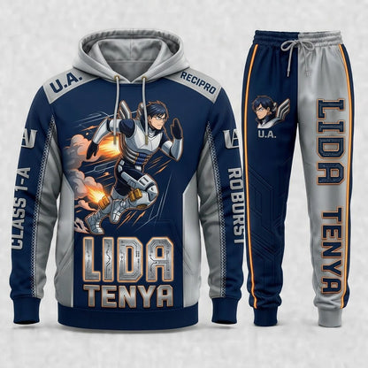 Limited Edition Hero Academy Anime Set — Hoodie & Sweatpants | Streetwear Gift - Custom Fan Apparel Image 15