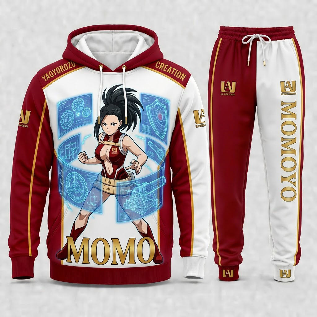 Limited Edition Hero Academy Anime Set — Hoodie & Sweatpants | Streetwear Gift - Custom Fan Apparel Image 11
