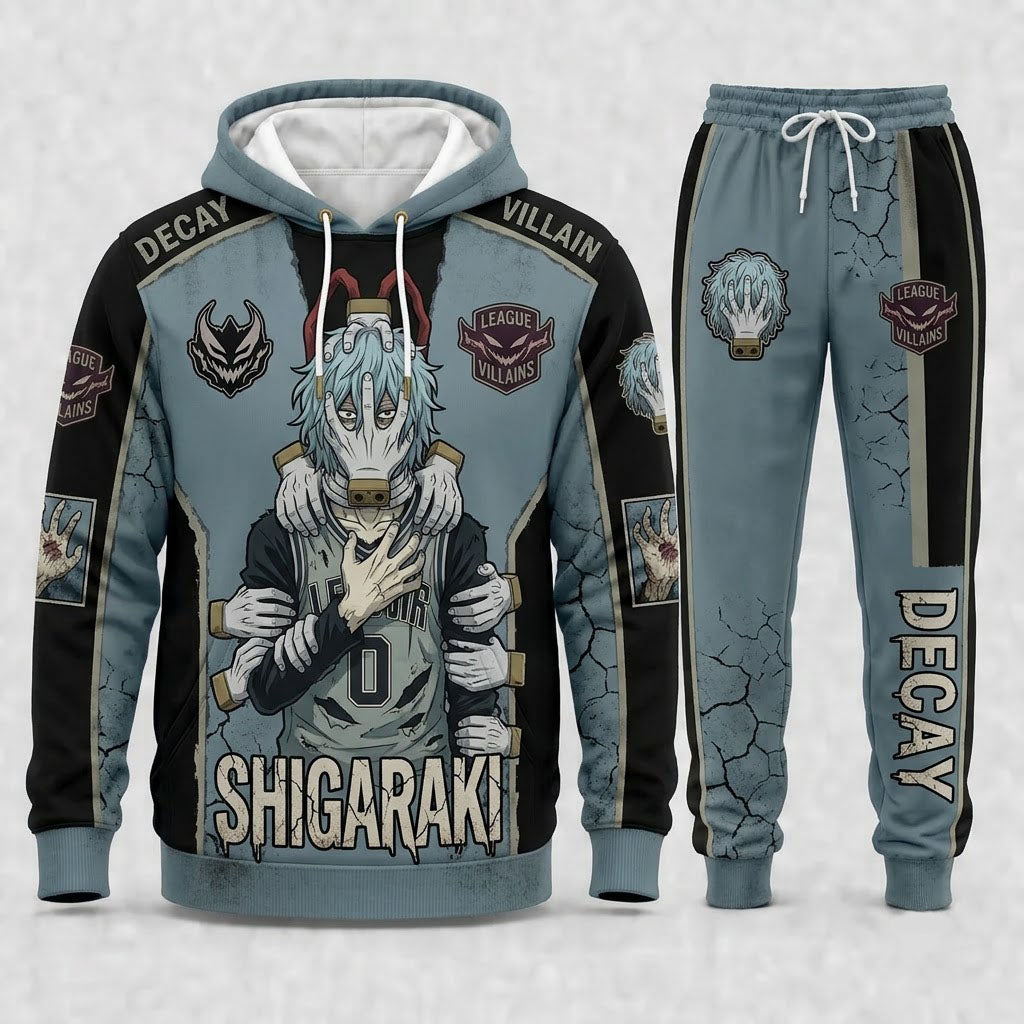 Limited Edition Hero Academy Anime Set — Hoodie & Sweatpants | Streetwear Gift - Custom Fan Apparel Image 16