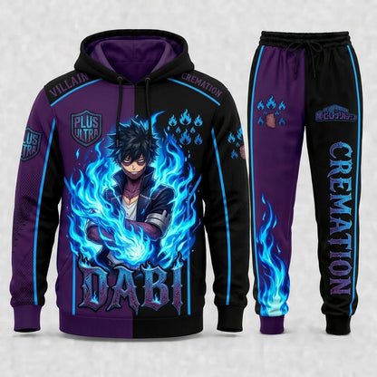 Limited Edition Hero Academy Anime Set — Hoodie & Sweatpants | Streetwear Gift - Custom Fan Apparel Image 1