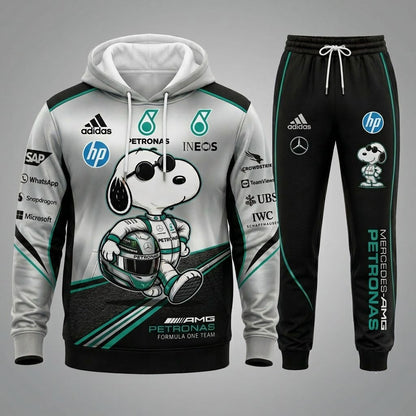 Sport Racing Fan Set — Hoodie & Sweatpants | 11 Formulaa Team Style - Custom Fan Apparel Image 6