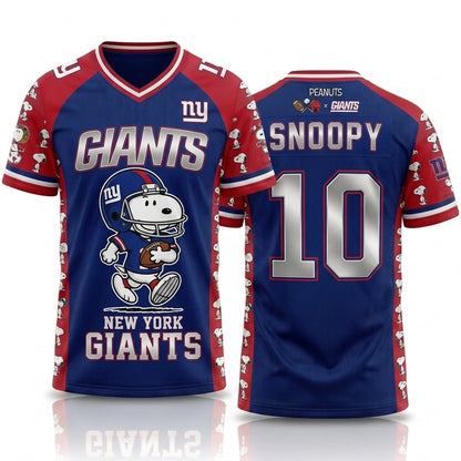 32 Teams Available | Cartoon Beagle Football Jersey, Sport Fan Shirt