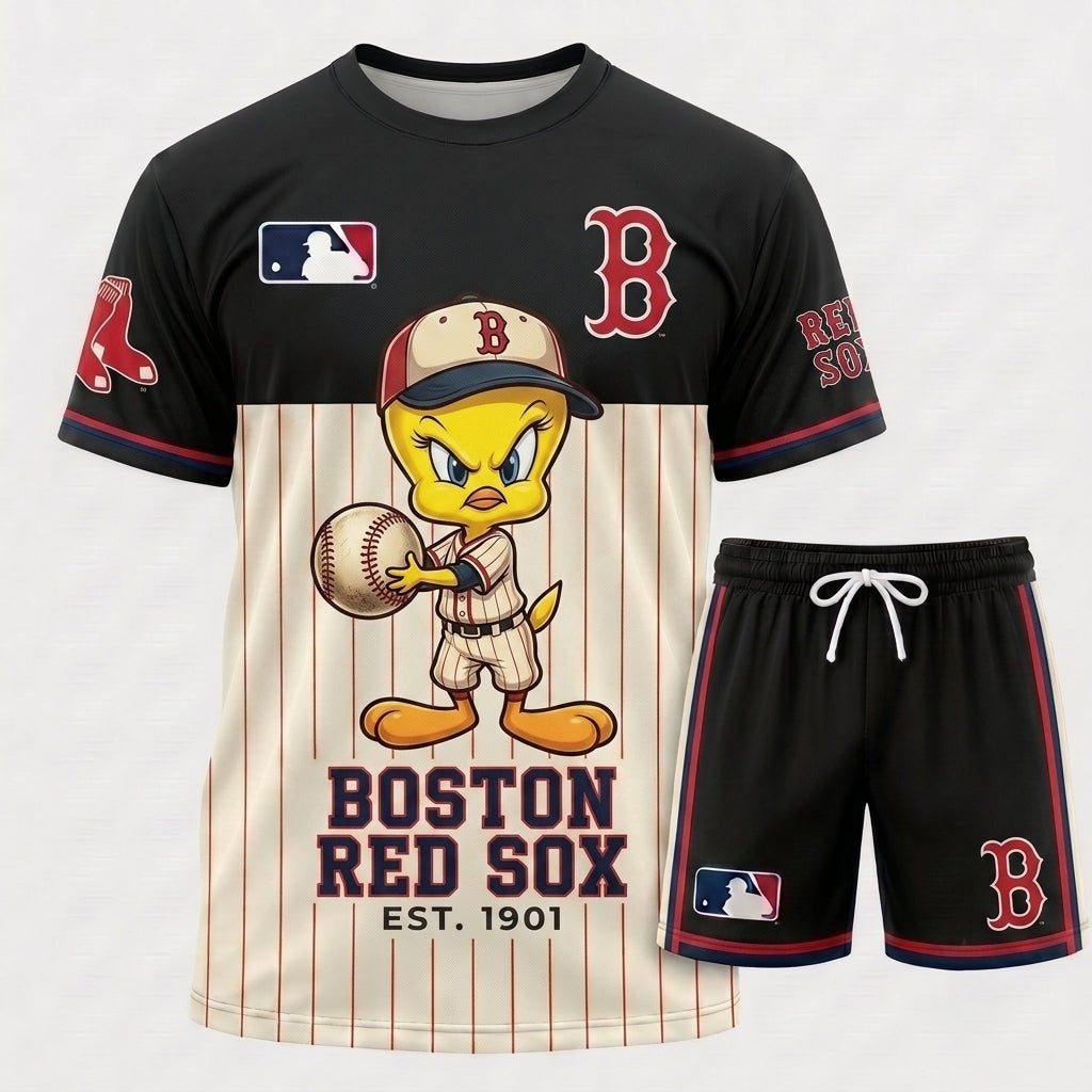 All 30 Teams Available-COMBO GIFTS FOR BASEBALL FAN | Sport Fan Set — T-Shirt + Shorts