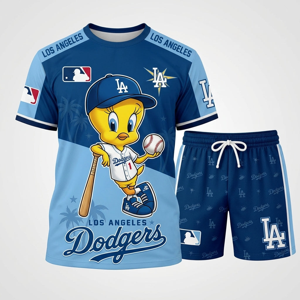 All 30 Teams Available-COMBO GIFTS FOR BASEBALL FAN | Sport Fan Set — T-Shirt + Shorts