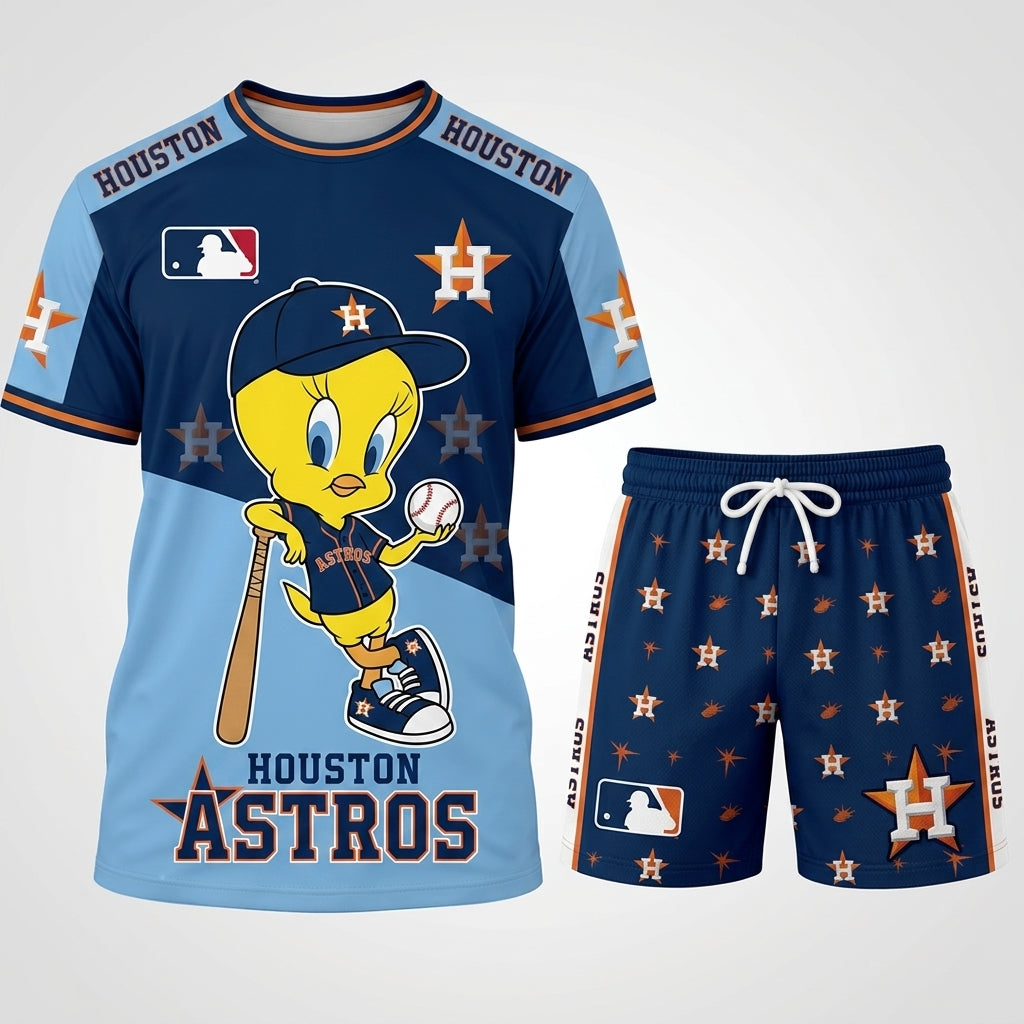 All 30 Teams Available-COMBO GIFTS FOR BASEBALL FAN | Sport Fan Set — T-Shirt + Shorts