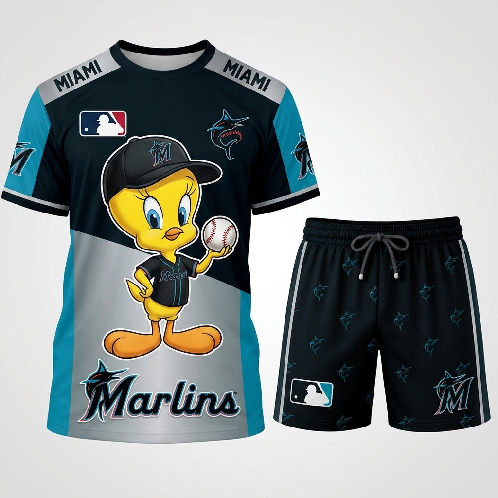 All 30 Teams Available-COMBO GIFTS FOR BASEBALL FAN | Sport Fan Set — T-Shirt + Shorts