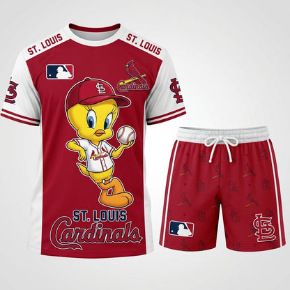 All 30 Teams Available-COMBO GIFTS FOR BASEBALL FAN | Sport Fan Set — T-Shirt + Shorts