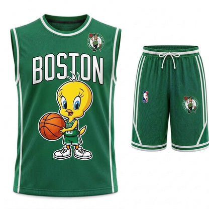 Sport Fan Set — Basketball Jersey+ Shorts | 15 Teams Available-COMBO GIFTS FOR FAN basketball