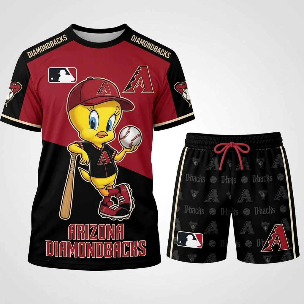 All 30 Teams Available-COMBO GIFTS FOR BASEBALL FAN | Sport Fan Set — T-Shirt + Shorts