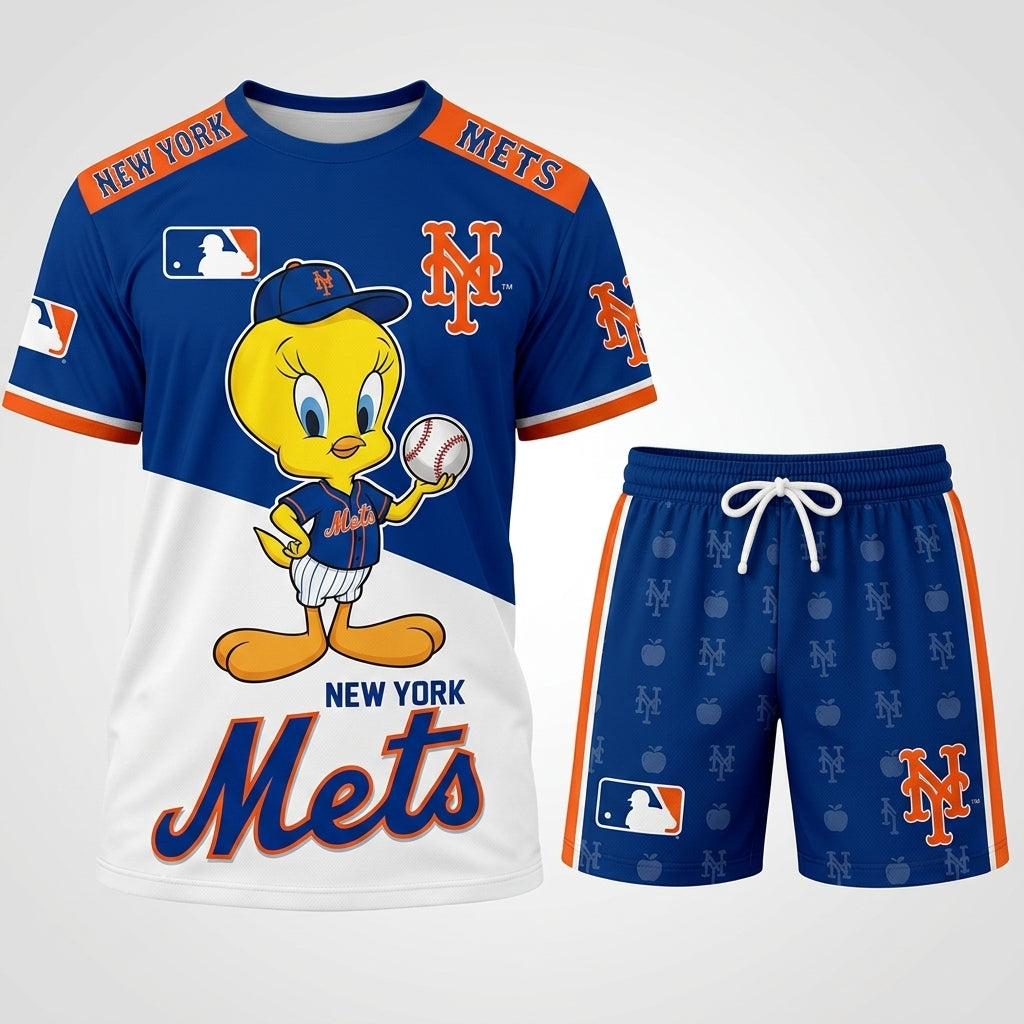All 30 Teams Available-COMBO GIFTS FOR BASEBALL FAN | Sport Fan Set — T-Shirt + Shorts