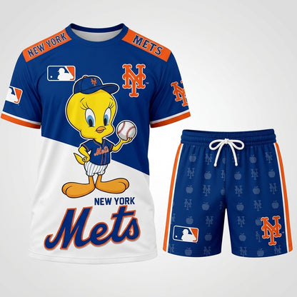 All 30 Teams Available-COMBO GIFTS FOR BASEBALL FAN | Sport Fan Set — T-Shirt + Shorts