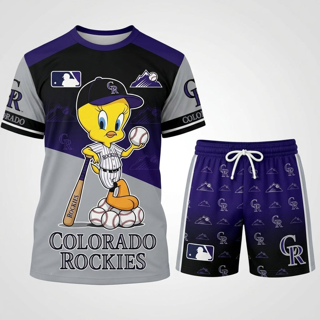 All 30 Teams Available-COMBO GIFTS FOR BASEBALL FAN | Sport Fan Set — T-Shirt + Shorts