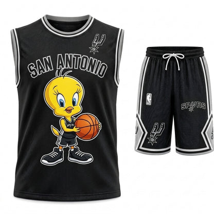 Sport Fan Set — Basketball Jersey+ Shorts | 15 Teams Available-COMBO GIFTS FOR FAN basketball
