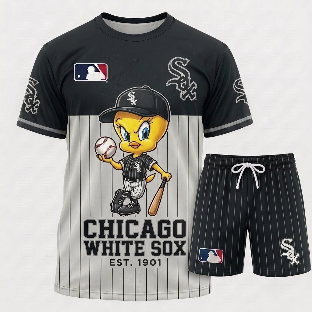 All 30 Teams Available-COMBO GIFTS FOR BASEBALL FAN | Sport Fan Set — T-Shirt + Shorts