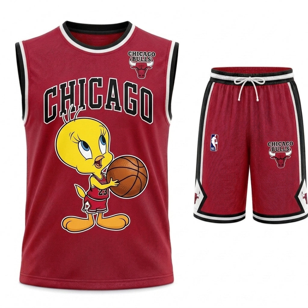 Sport Fan Set — Basketball Jersey+ Shorts | 15 Teams Available-COMBO GIFTS FOR FAN basketball