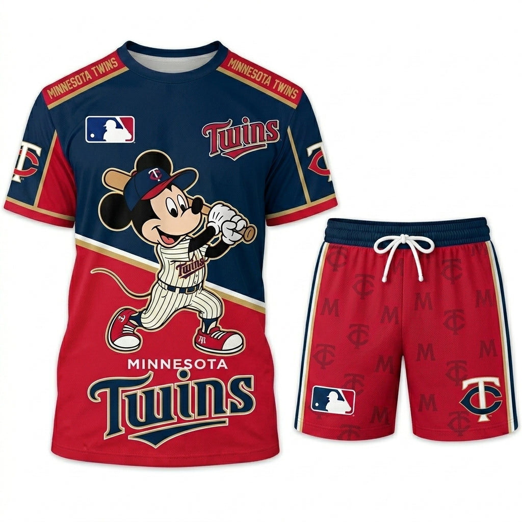 All 30 BASEBALL Teams Available-COMBO GIFTS FOR FAN | Sport Fan Set — T-Shirt + Shorts