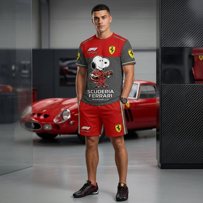 Sport Fan Set — T-Shirt + Shorts | All 10 Teams Available-COMBO GIFTS FOR SPEEDSTER FAN