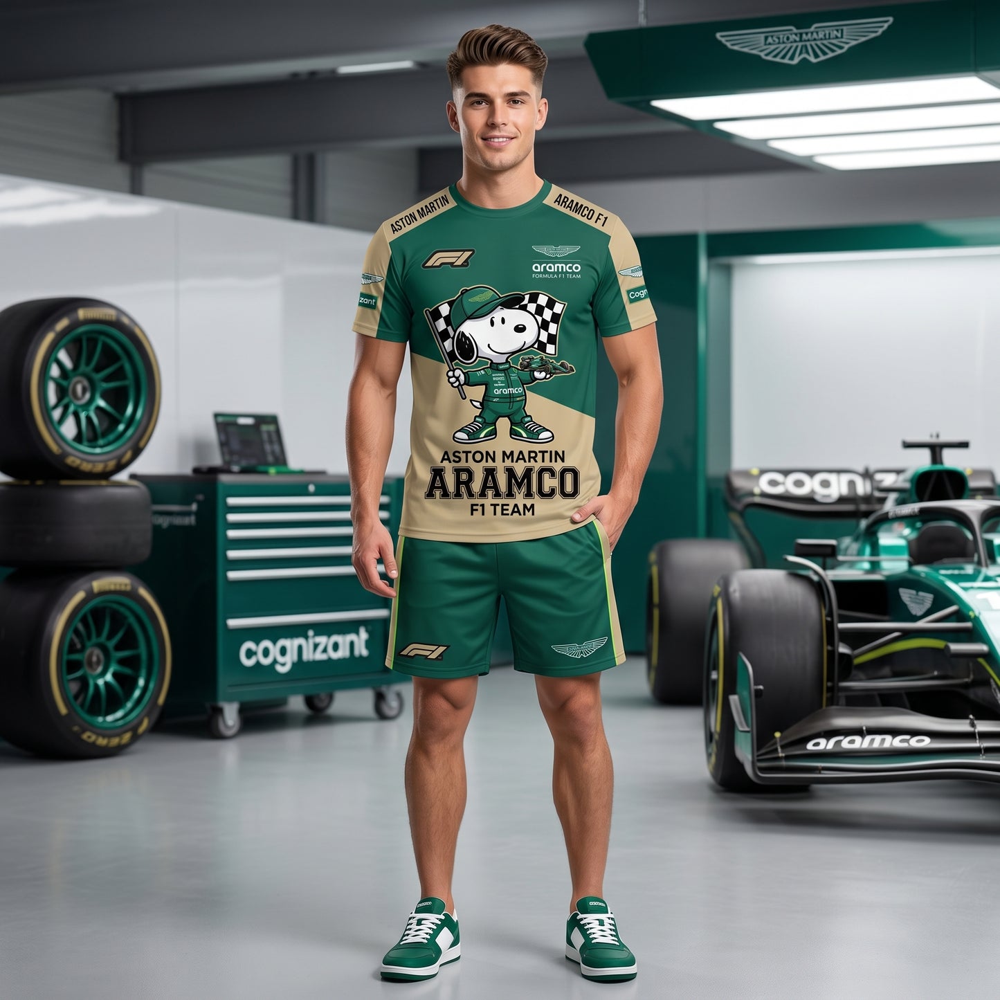 Sport Fan Set — T-Shirt + Shorts | All 10 Teams Available-COMBO GIFTS FOR SPEEDSTER FAN