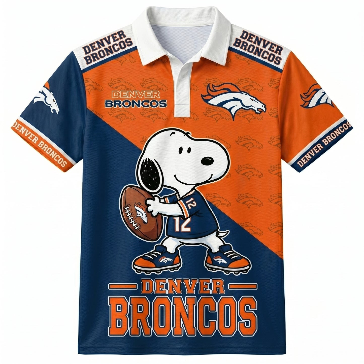 AFC Football Polo Shirt, Team Color Game Day Polo, Retro Football Fan Shirt, Sunday Game Apparel, Gift for Football Lovers (Copy)
