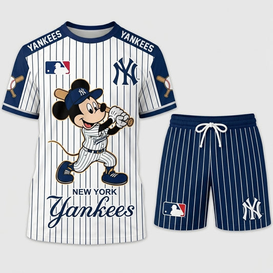 All 30 BASEBALL Teams Available-COMBO GIFTS FOR FAN | Sport Fan Set — T-Shirt + Shorts