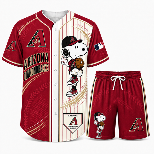 Sport Fan Set — Baseball jersye+ Shorts | All 30 Teams Available - Custom Fan Apparel Image 1