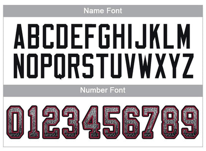 Custom Light Gray Black-Cardinal Drift Fashion Football Jersey