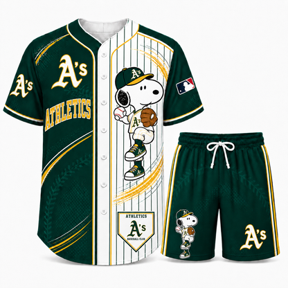 Sport Fan Set — Baseball jersye+ Shorts | All 30 Teams Available-COMBO GIFTS FOR FAN