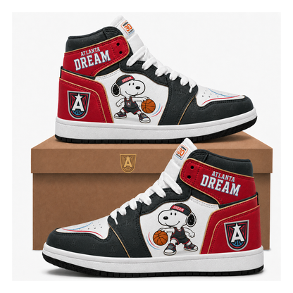 Atlanta Dream Women’s Basketball Fan High Top Sneakers