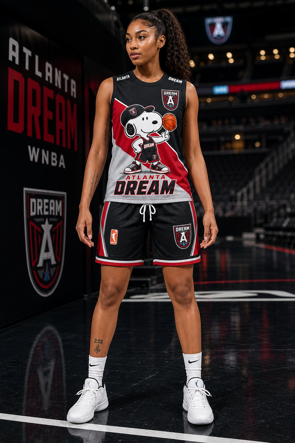 Sport Fan Set — Tanktop + Shorts | All 30 Teams Available-COMBO GIFTS FOR FAN basketball woman