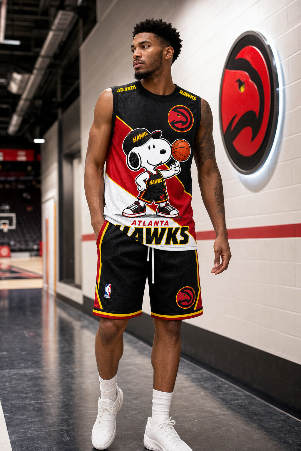 Sport Fan Set — Tanktop + Shorts | All 30 Teams Available-COMBO GIFTS FOR FAN basketball