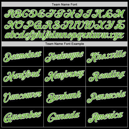 Custom Stitched Black Neon Green-White Sports Pullover Sweatshirt Hoodie