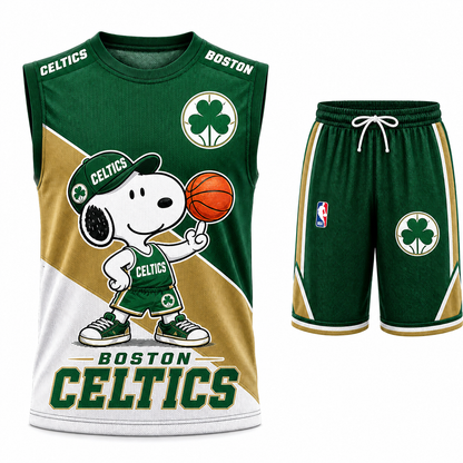Sport Fan Set — Tanktop + Shorts | All 30 Teams Available-COMBO GIFTS FOR FAN basketball