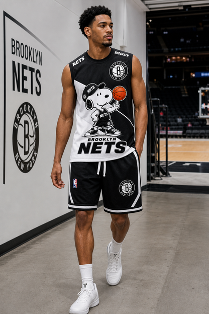 Sport Fan Set — Tanktop + Shorts | All 30 Teams Available-COMBO GIFTS FOR FAN basketball