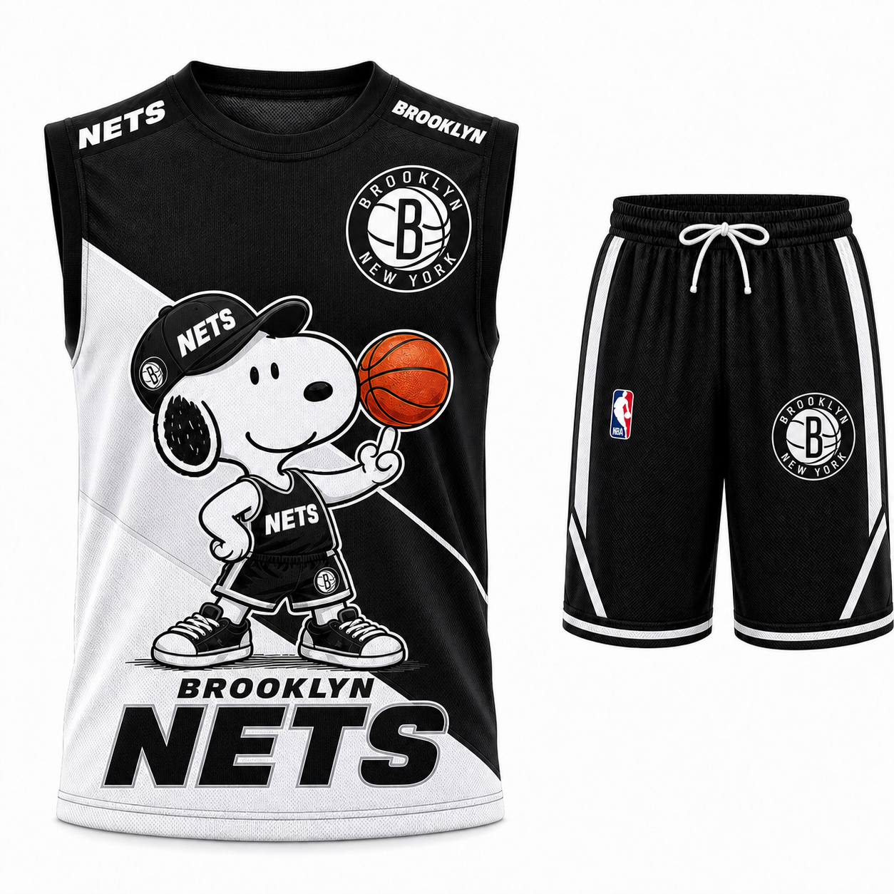 Sport Fan Set — Tanktop + Shorts | All 30 Teams Available-COMBO GIFTS FOR FAN basketball