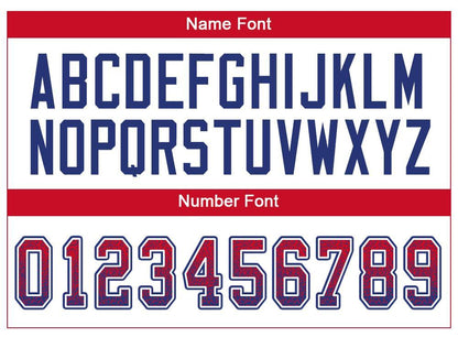 Custom Red Royal-White Drift Fashion Football Jersey