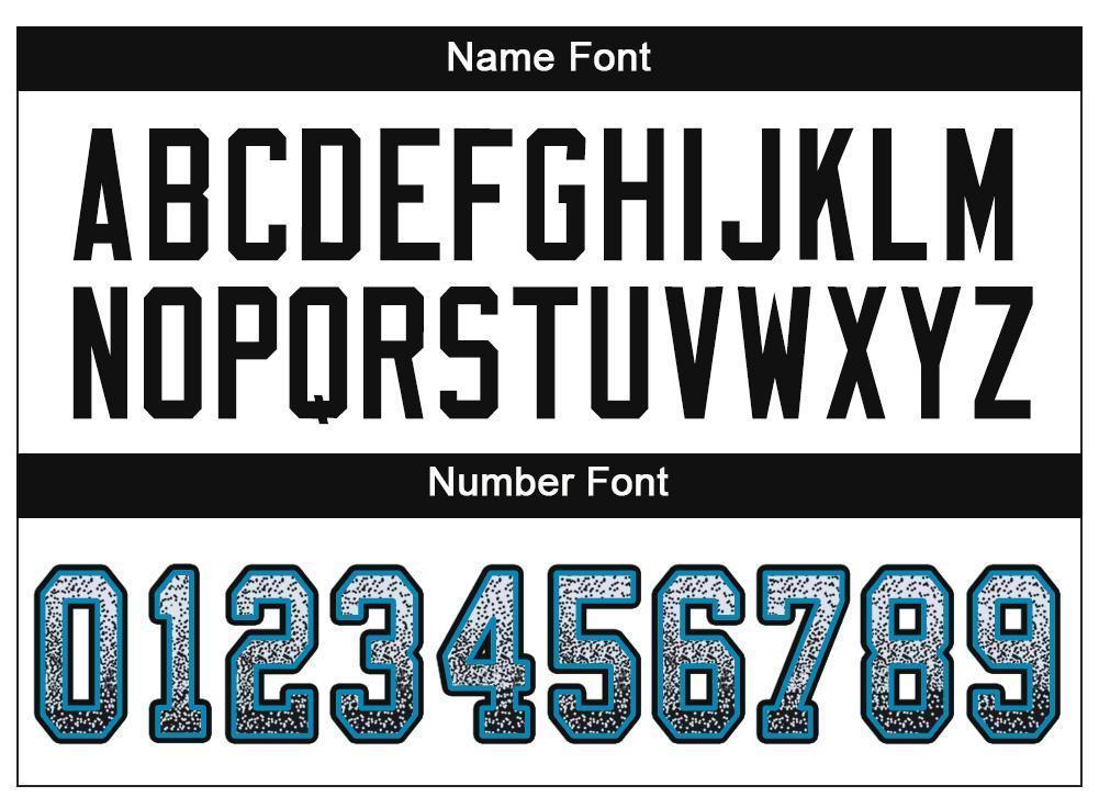 Custom White Black-Panther Blue Drift Fashion Football Jersey