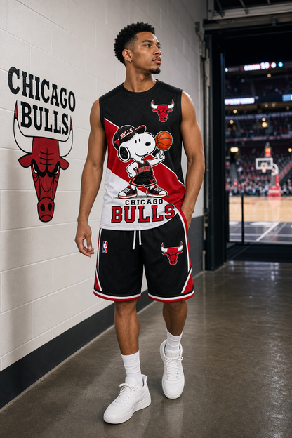 Sport Fan Set — Tanktop + Shorts | All 30 Teams Available-COMBO GIFTS FOR FAN basketball