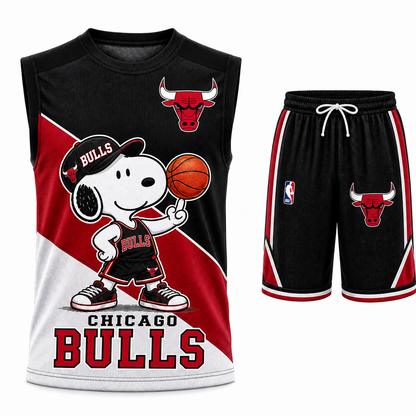 Sport Fan Set — Tanktop + Shorts | All 30 Teams Available-COMBO GIFTS FOR FAN basketball