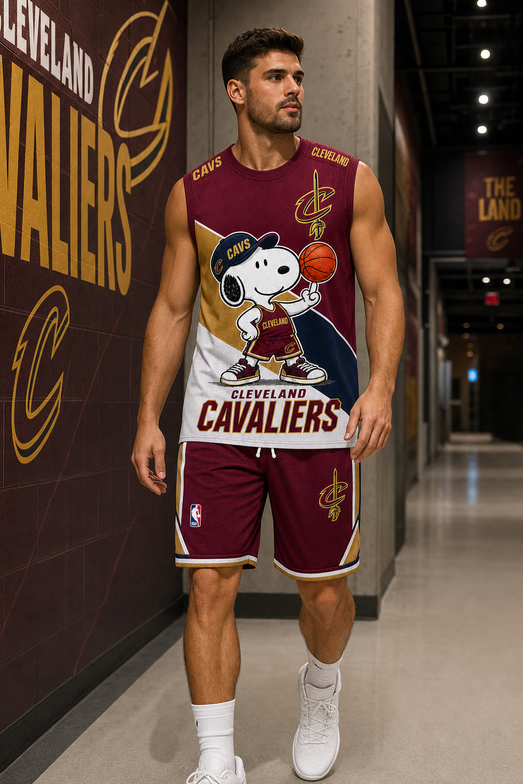 Sport Fan Set — Tanktop + Shorts | All 30 Teams Available-COMBO GIFTS FOR FAN basketball