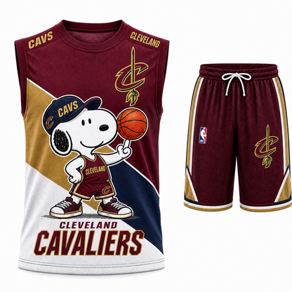 Sport Fan Set — Tanktop + Shorts | All 30 Teams Available-COMBO GIFTS FOR FAN basketball