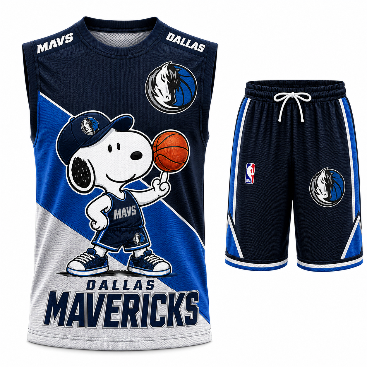 Sport Fan Set — Tanktop + Shorts | All 30 Teams Available-COMBO GIFTS FOR FAN basketball